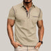 Casual Polo Shirt for Men - Stylish & Comfortable Khaki1