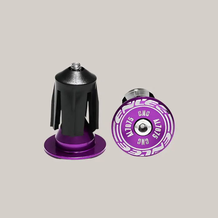 Bicycle Handlebar End Plugs – 4 Colors Purple