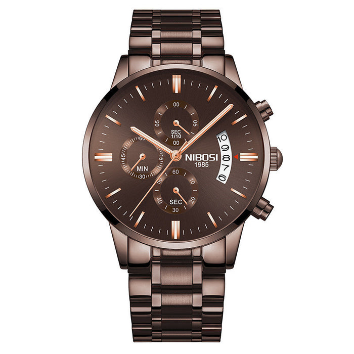 Classic Steel Watch 01