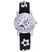 Children's Cartoon Quartz Watch Black
