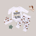 Clothing Set Tops Romper +Crown Pants