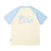 Color Contrast Patchwork Raglan Men Clothing