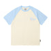 Color Contrast Patchwork Raglan Men Clothing