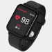Color screen smart bracelet Black