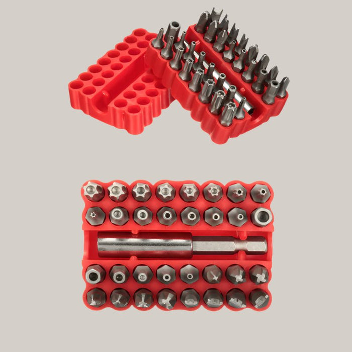 Cotton special-shaped screwdriver bit Red