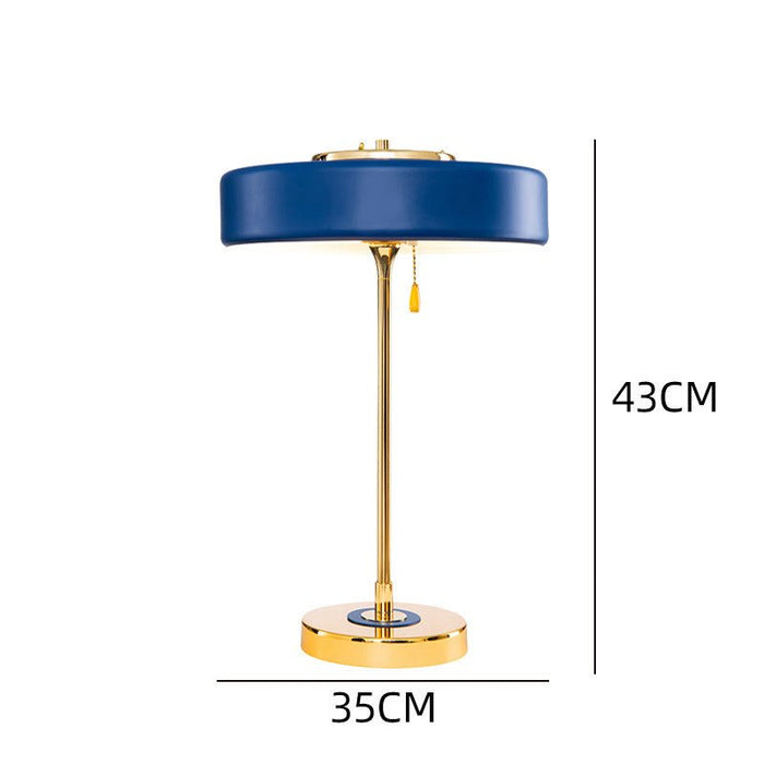 Creative Study Model Room Villa Lamps Blue