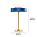 Creative Study Model Room Villa Lamps Blue