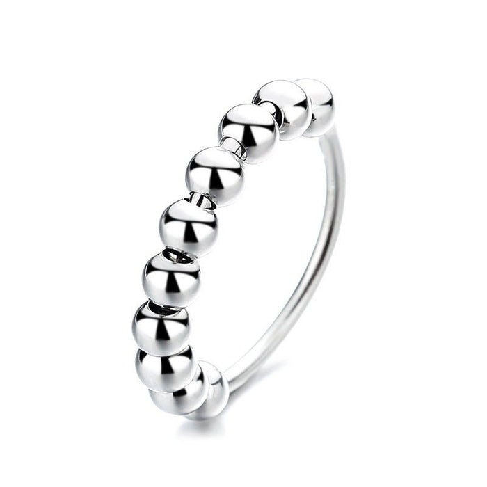 Creative Stress-Relief Fidget Accessory Silver