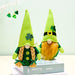 Irish Festival Decorated With Green Rudolph Action Figures