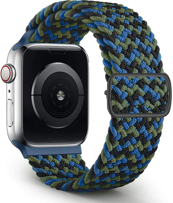 Unisex Rainbow Woven Sport Watch Strap A20