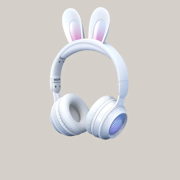 Rabbit Ear Headphones White