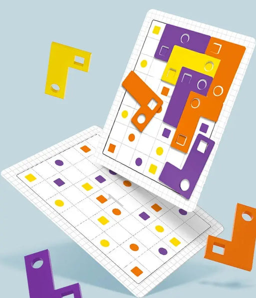 Pattern Matching Board Game – 26 × 22 cm