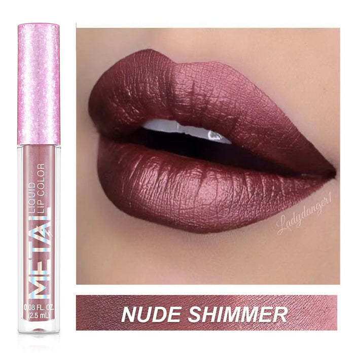 2.5 ml Metallic Waterproof Lipstick