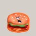 Stuffing-Free Dog Toy Burger
