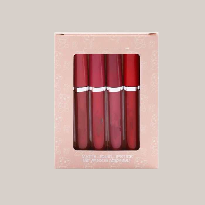 Lip Lacquer 6 PCs Matte Lip Gloss