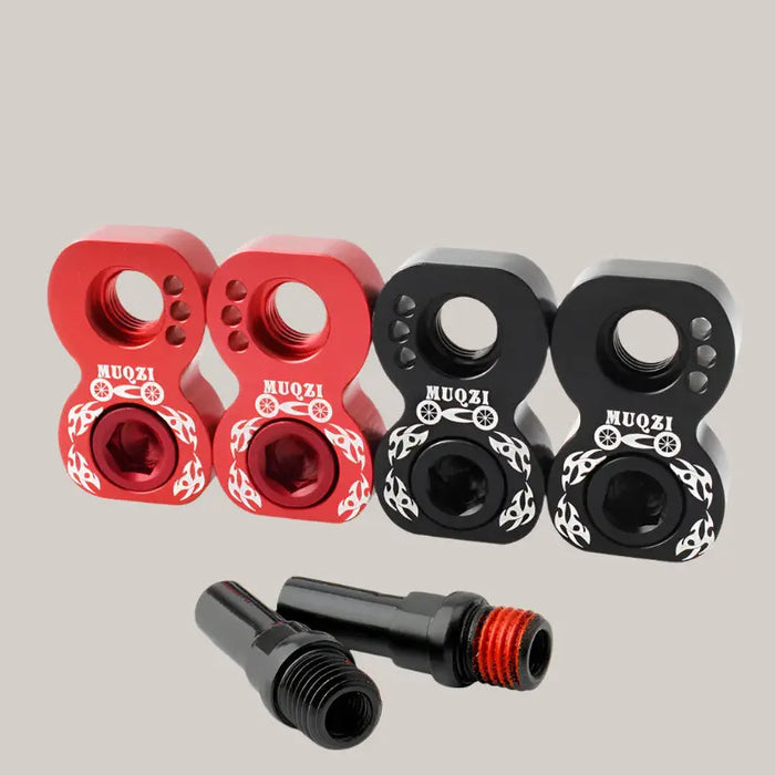 Folding Bicycle Wheel Set Black