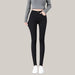 Women High Waist Slim Slimming Stretch Tights Black