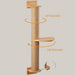 Wall-Mounted Flax Rope Cat Scratching Post