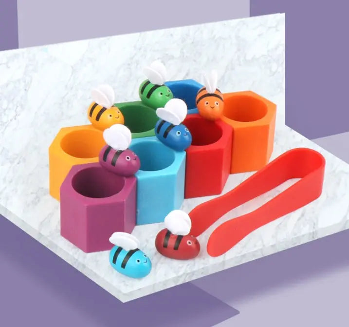 Beehive Color Sorting Toy Set