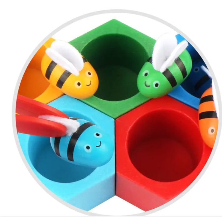 Beehive Color Sorting Toy Set