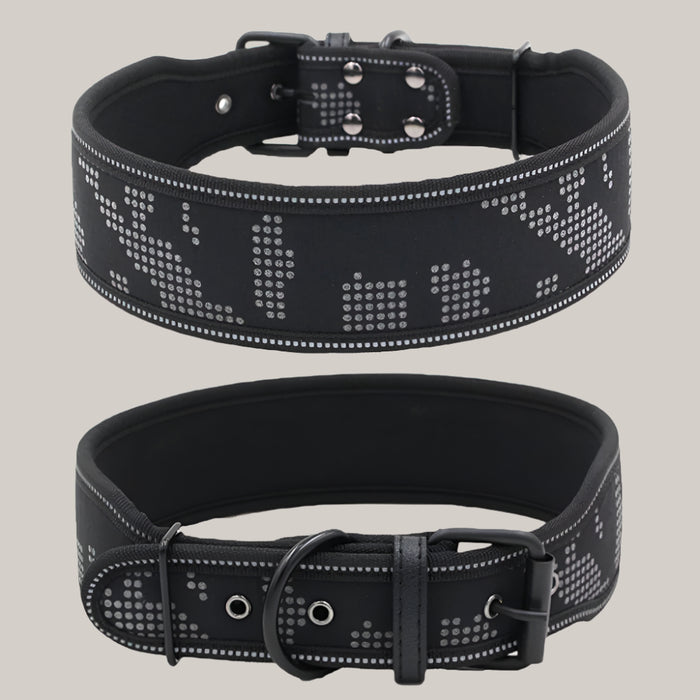 Reflective Camouflage Dog Collar