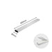 Wall-Mounted Stainless Steel Knife Holder, 30–60 cm L