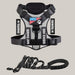 Dog Chest Harness and Leash Set Gray