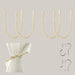 Modern Rope Curtain Tiebacks, Pair Z510
