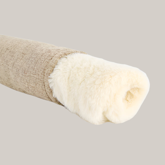 Removable and washable bite resistant pet sleeping bag Tawny coat