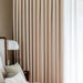Modern Flannel Room-Darkening Curtain Panel