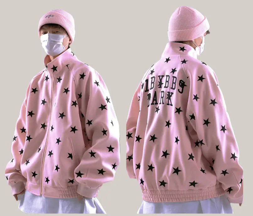 Autumn New Cardigans Star Hoodie Men