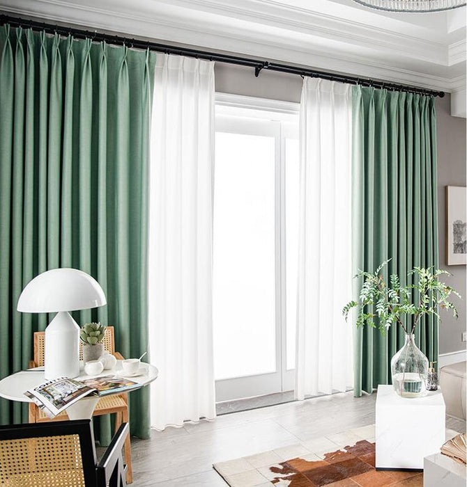 Thickened Honeycomb Blackout Curtain Panel
