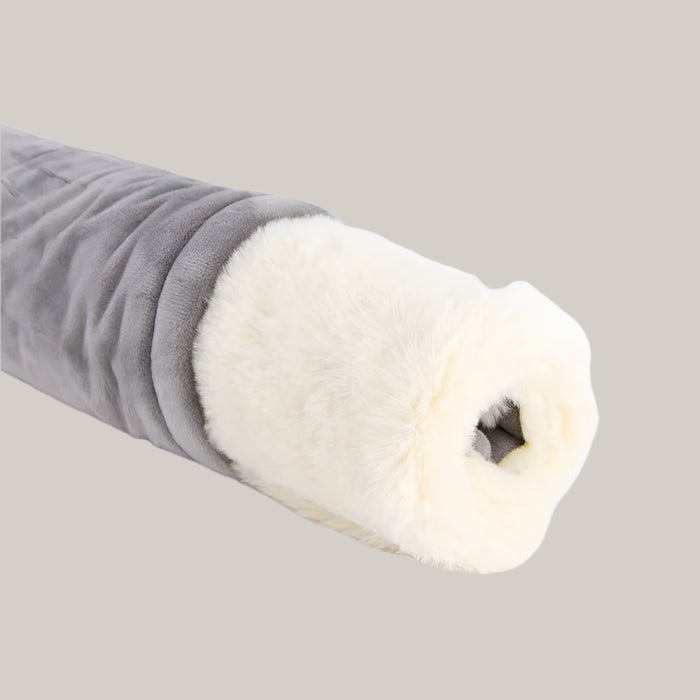 Removable and washable bite resistant pet sleeping bag Grey coat