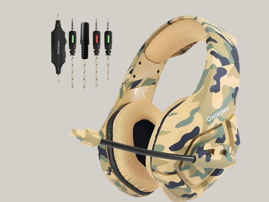 Destruction Camouflage Gaming Headset