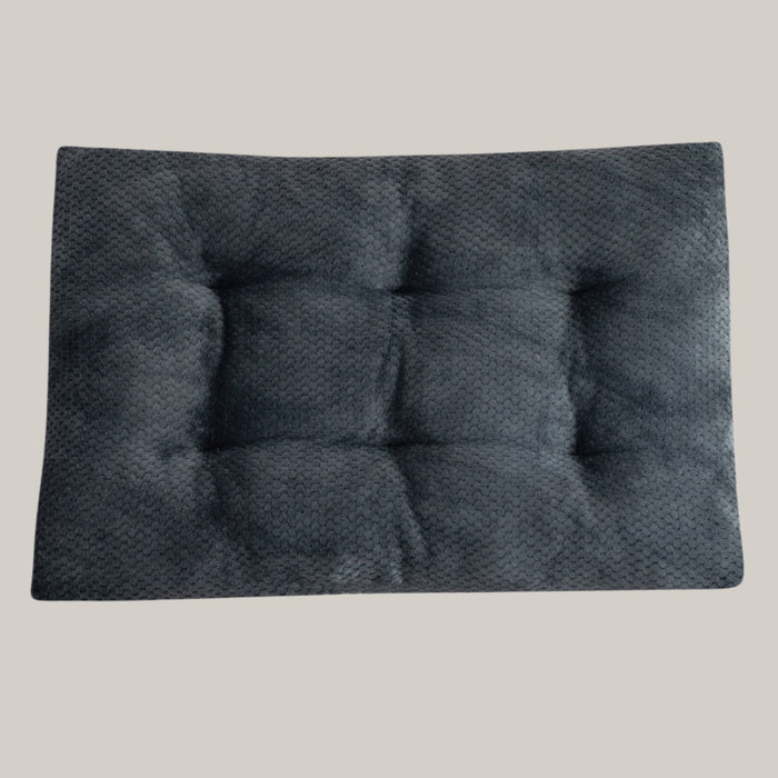 Warm Winter Pet Mat and Cat Bed Dark Gray