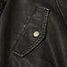 Distressed Lapel Pu Biker Jacket Men