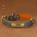 Personalized Engraved Dog Collar Grey