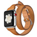 Double-Loop Leather Watch Strap