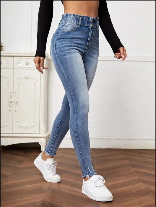 High Elastic Tight Jeans