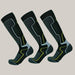 Thickened Winter Ski Socks For Men Black 3pair