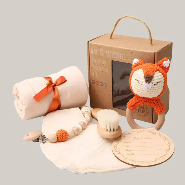 Bopoobo 1Set Bath Toys Fox 6PCS Set