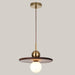 Nordic Walnut LED Dining Chandelier, 3000K