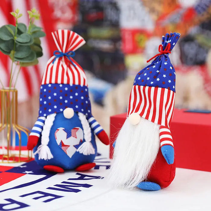 Christmas Gnome Plush Decoration – 27 cm, 2 Colors