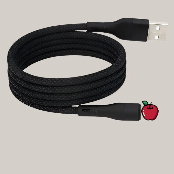 The Data Cable Is Suitable For 15 Charging Cables Black Apple USB