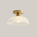Iron and Glass E27 Entryway Lamp DD Style With Bulb