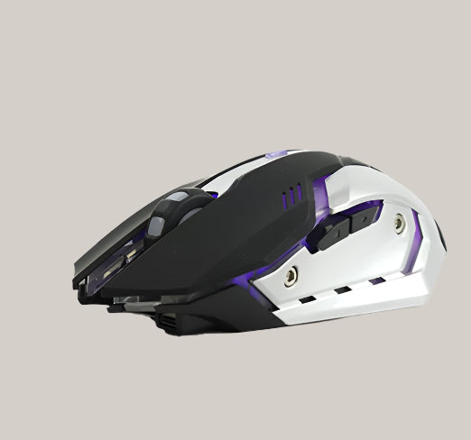 Rechargeable Silent Gaming Mouse 2.4G black