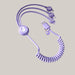 Creative Gift Spring One For Three Data Cables