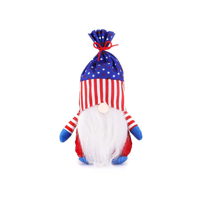Christmas Gnome Plush Decoration – 27 cm, 2 Colors Red