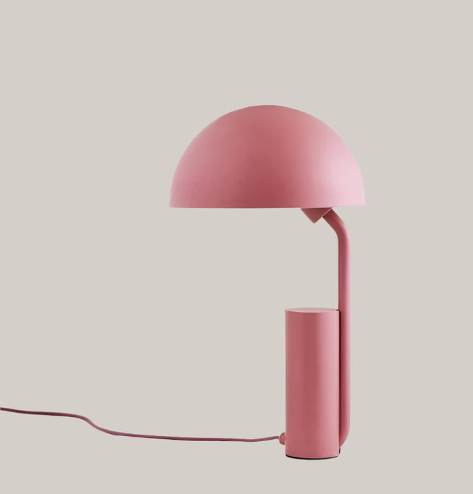 Macaron Metal Desk Lamp Pink
