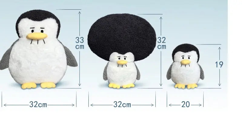 Penguin Action Sad Expression Doll Plush Toy